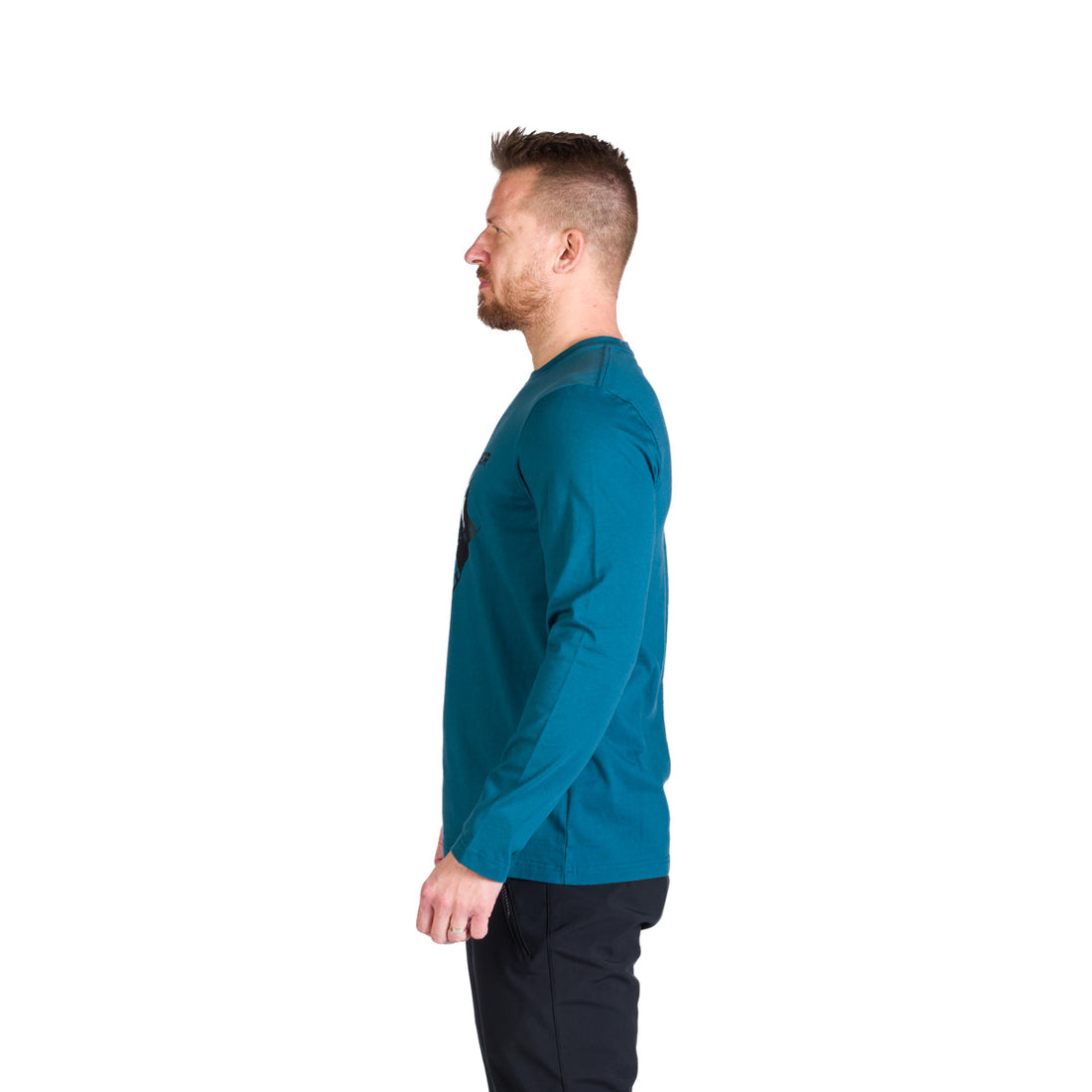 TR-3981OR men's outdoor combed cotton t-shirt with print CLAIR