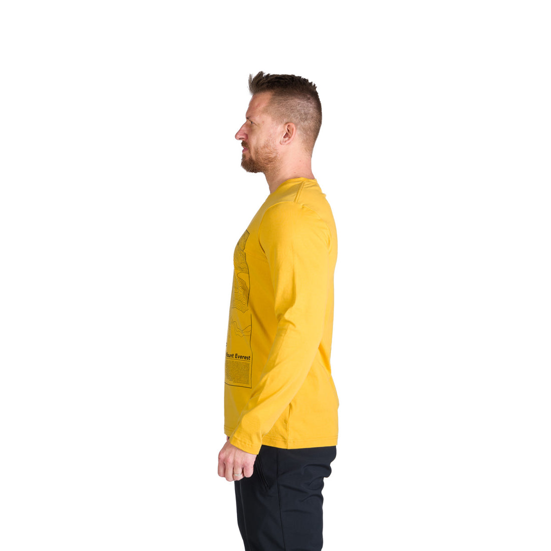 TR-3982OR men's outdoor combed cotton t-shirt with print HENDERSON