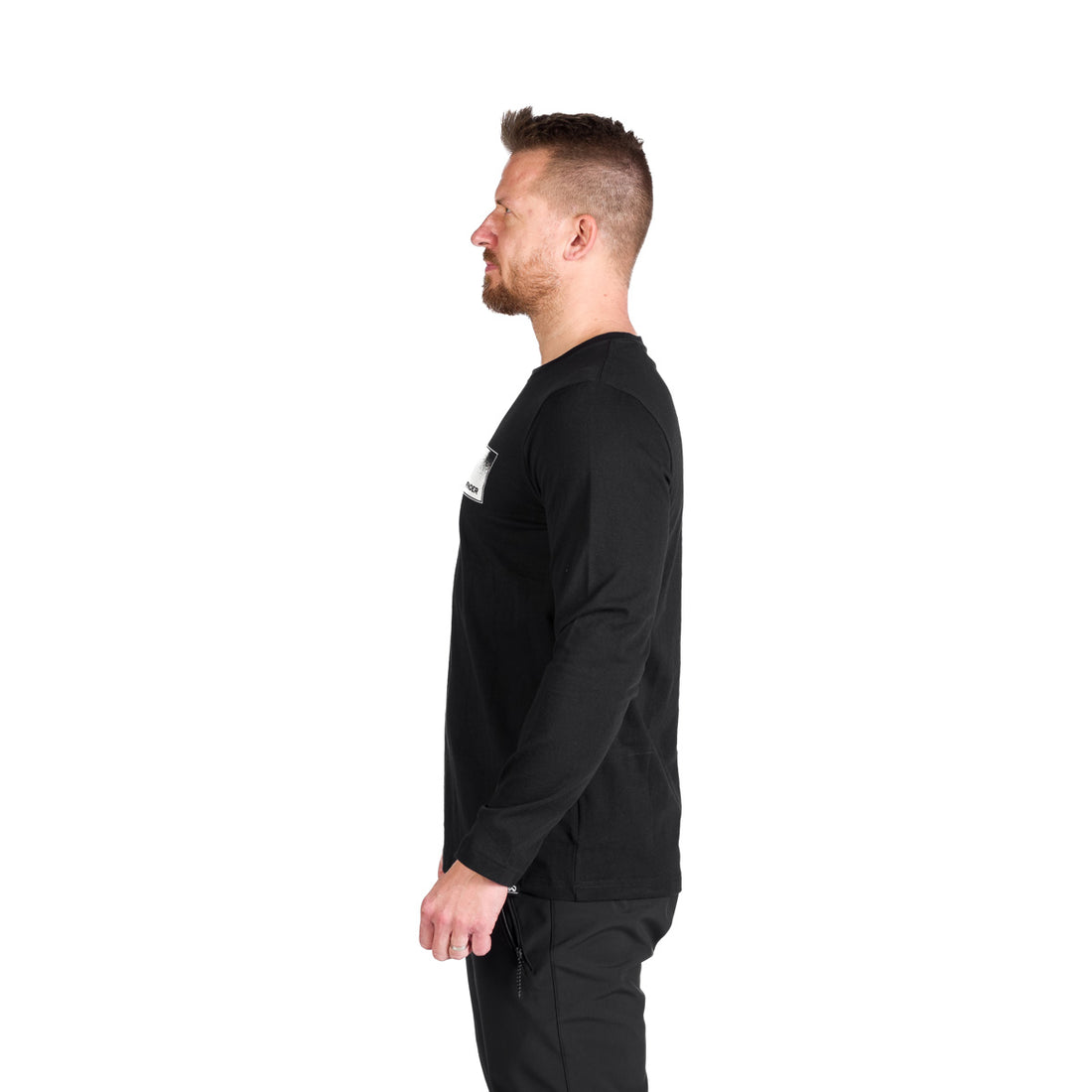 TR-3983OR men's outdoor combed cotton t-shirt with print RUSH