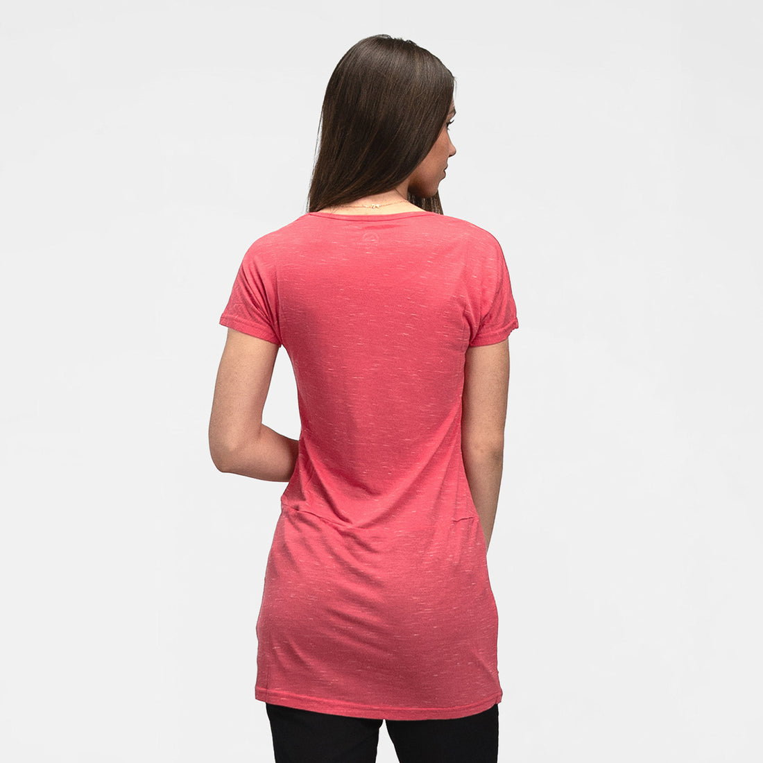 TR-4402SP women's simple t-shirt long style IRWA
