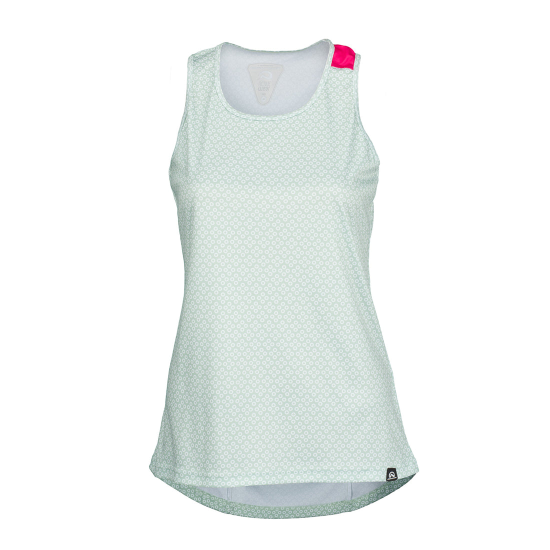 TR-4538MB women's e-bike t-shirt tang with print DESMIRA