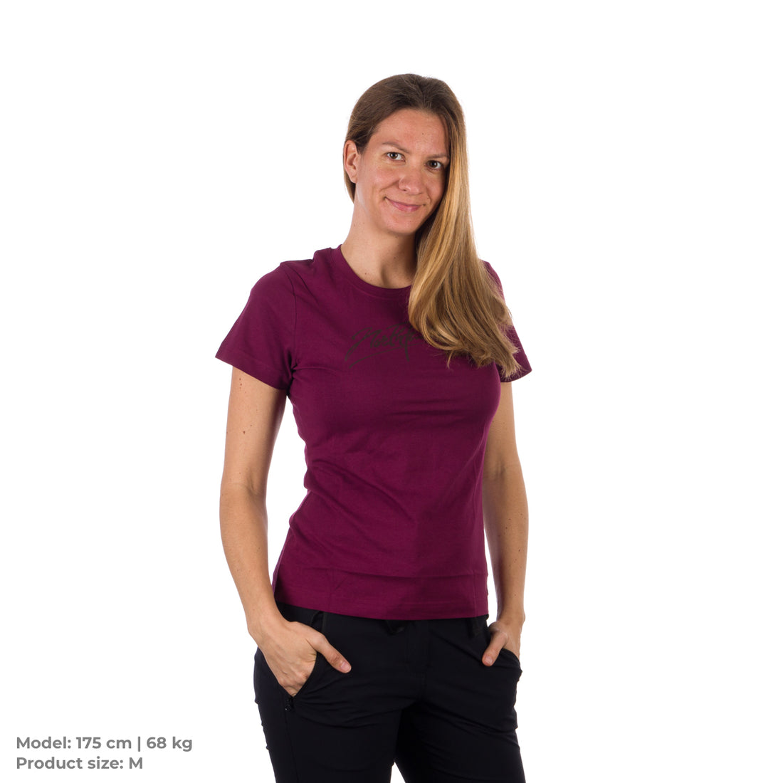 TR-4548SP women's t-shirt with print SIGNATURE
