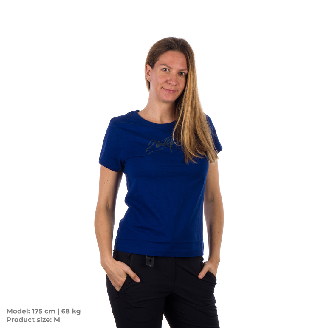 TR-4548SP women's t-shirt with print SIGNATURE