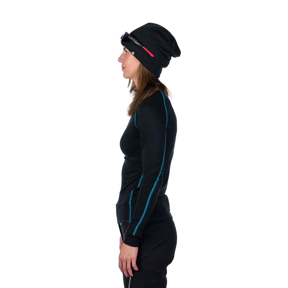 TR-4549SKP women's ski-touring merino T-shirt SUCHA