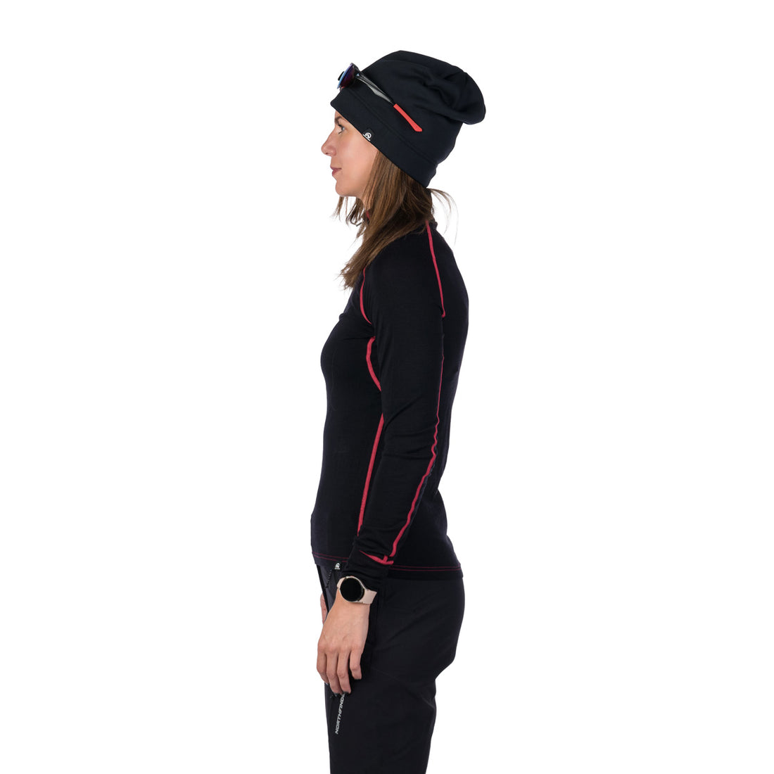 TR-4549SKP women's ski-touring merino T-shirt SUCHA