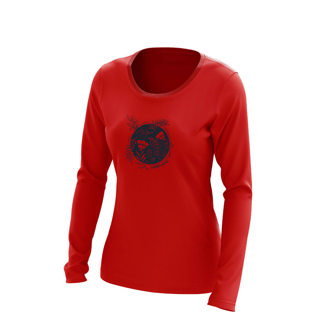 TR-4561OR women's t-shirt print cotton style NICOLE