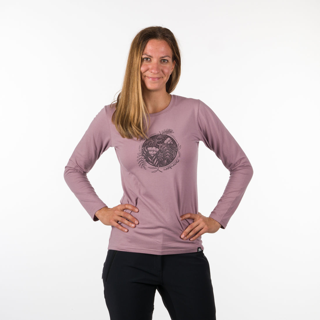 TR-4561OR women's t-shirt print cotton style NICOLE