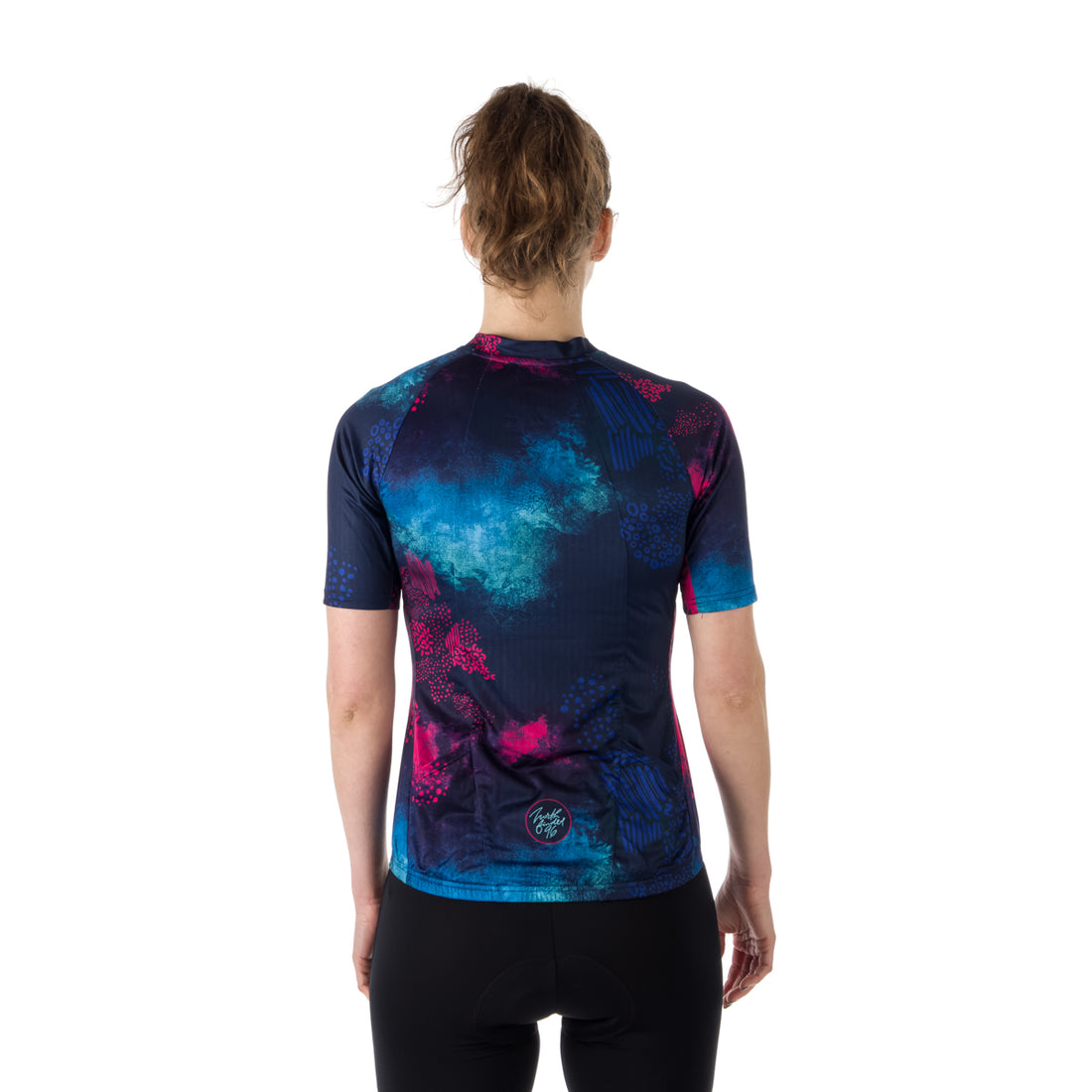 TR-4806MB women's e-bike t-shirt full zip IMANI