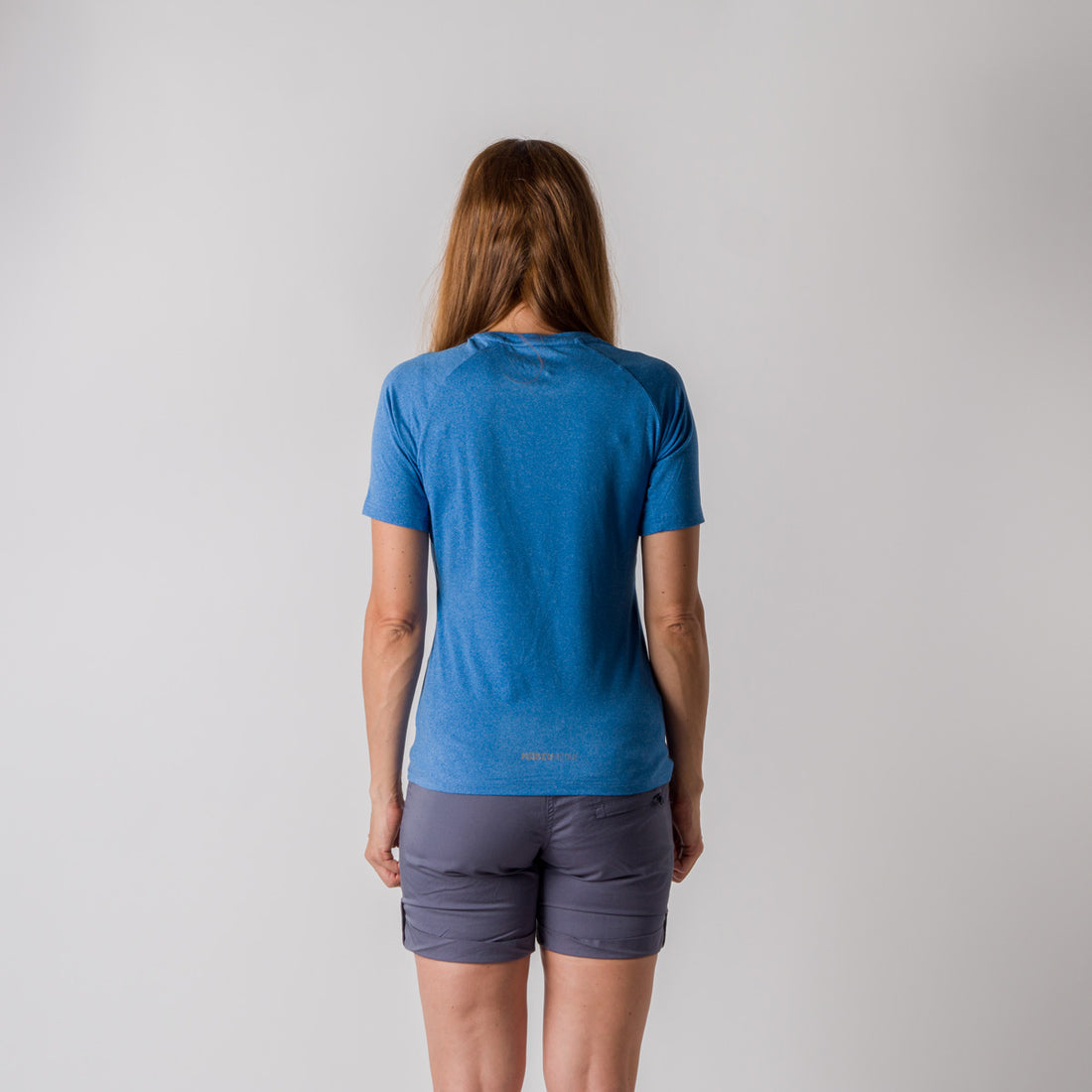 TR-4815OR women's active t-shirt with print from recycled fibres MADELEINE