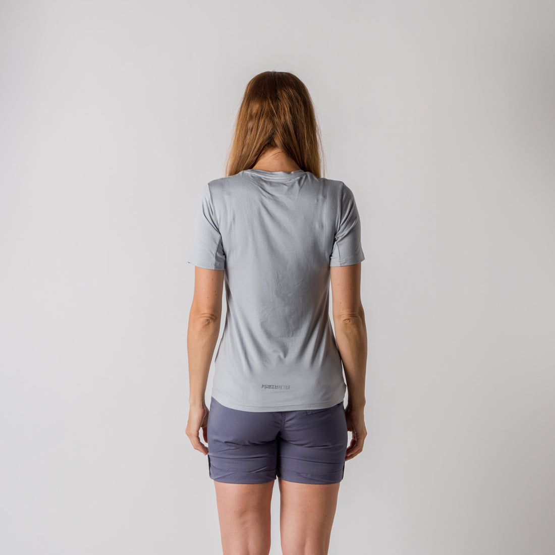 TR-4817OR women's active t-shirt with print from recycled fibres JAYLEEN