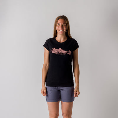TR-4819OR women's t-shirt cotton style with pictogram KENYA