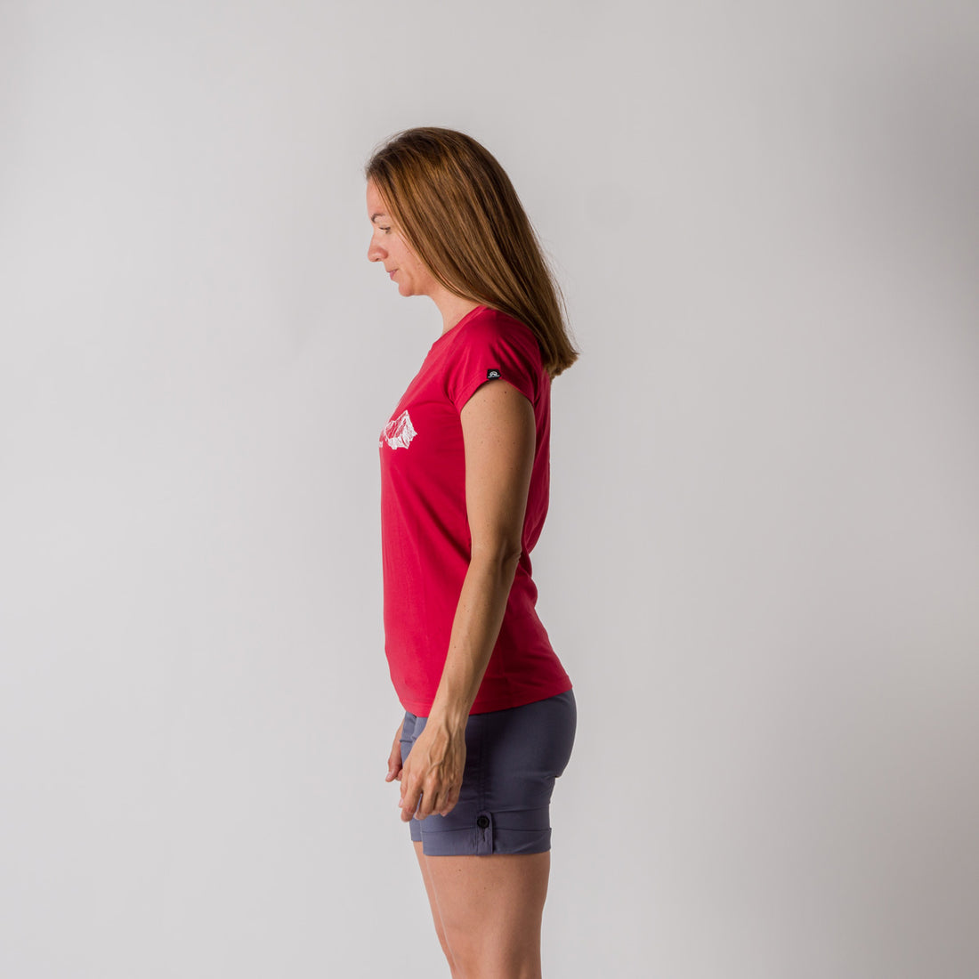 TR-4819OR women's t-shirt cotton style with pictogram KENYA