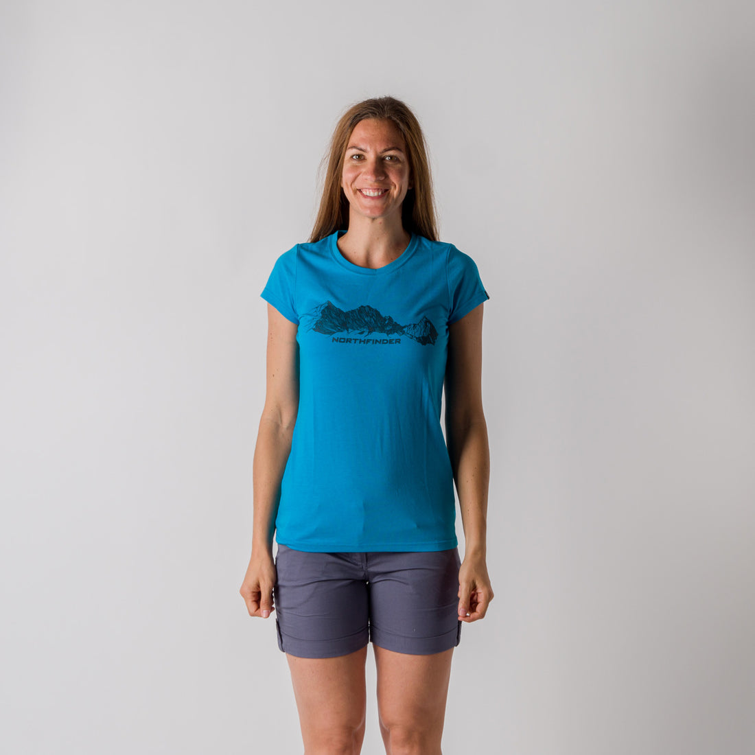 TR-4819OR women's t-shirt cotton style with pictogram KENYA