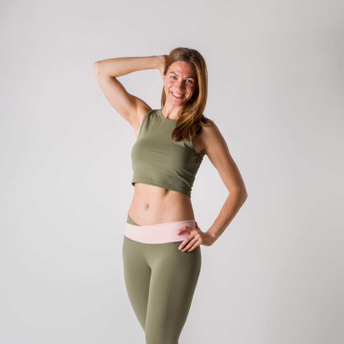 TR-4840SP women's sport cropped top ELSIE