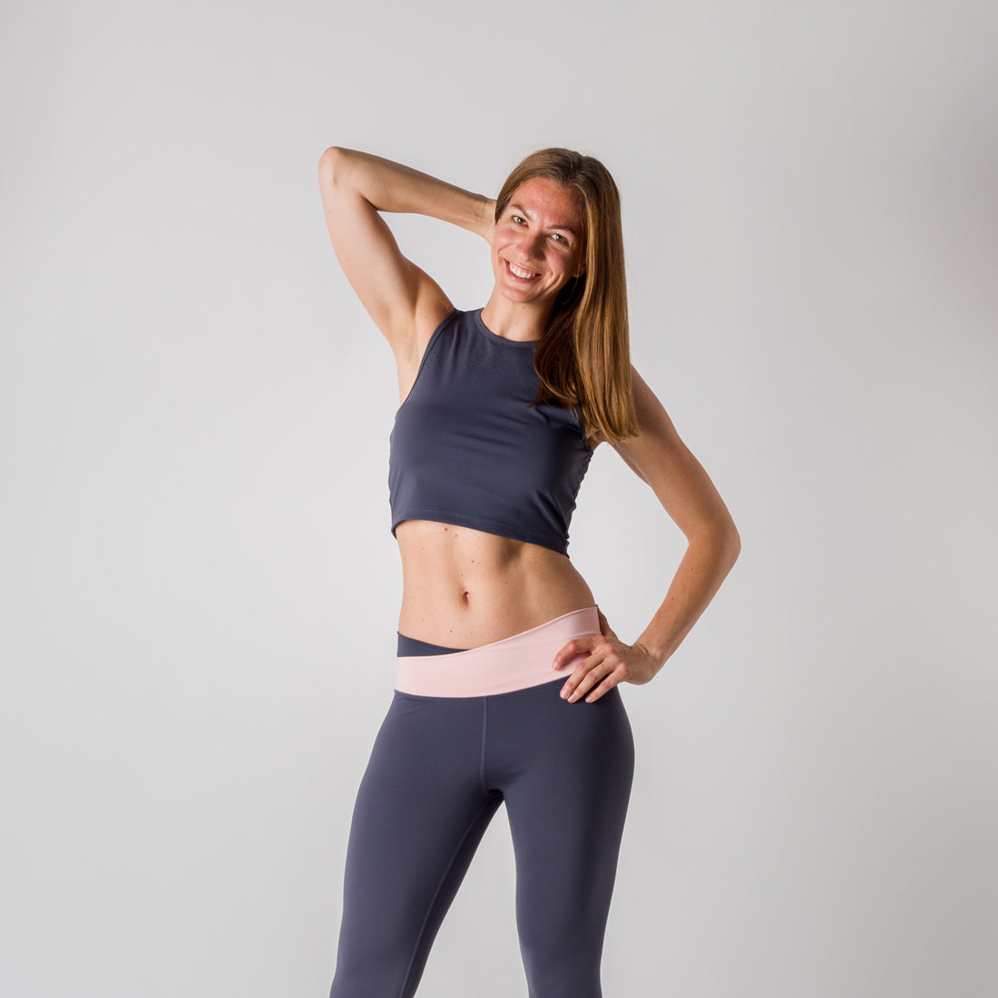 TR-4840SP women's sport cropped top ELSIE
