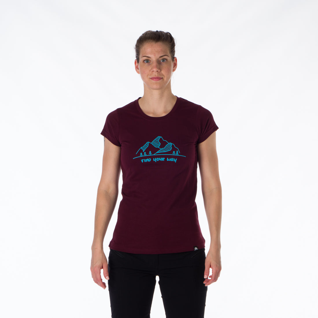 TR-4910OR women's t-shirt cotton style with print MAUD