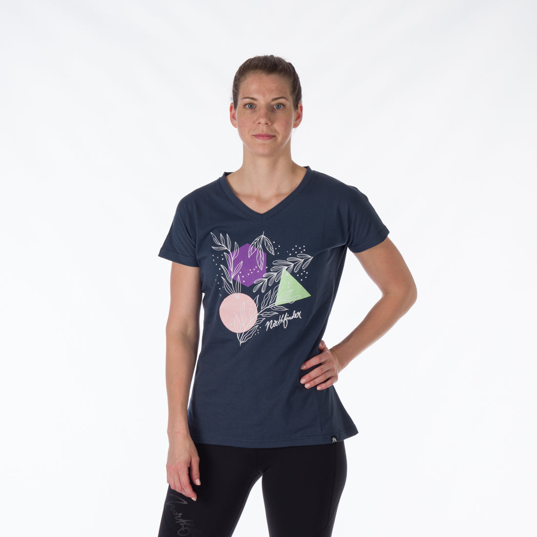 TR-4913OR women's loosefit t-shirt cotton style with print MAYME