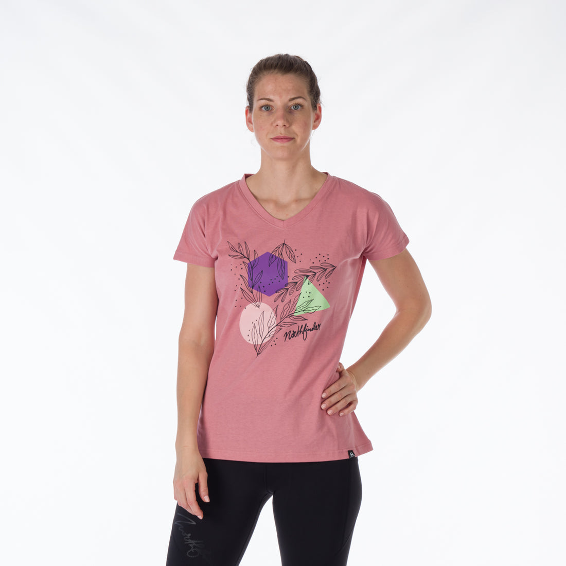 TR-4913OR women's loosefit t-shirt cotton style with print MAYME