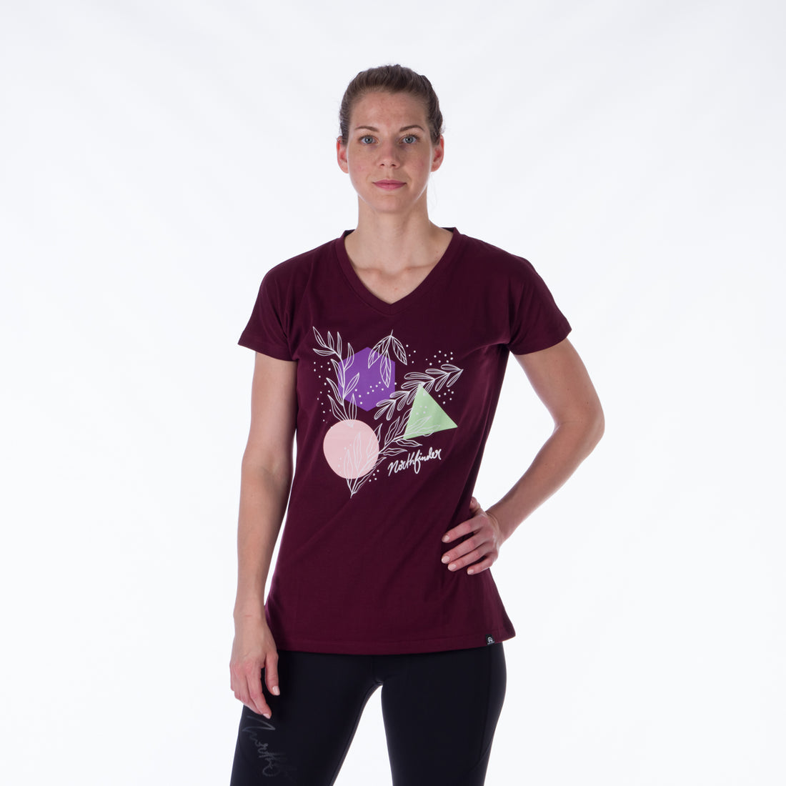 TR-4913OR women's loosefit t-shirt cotton style with print MAYME