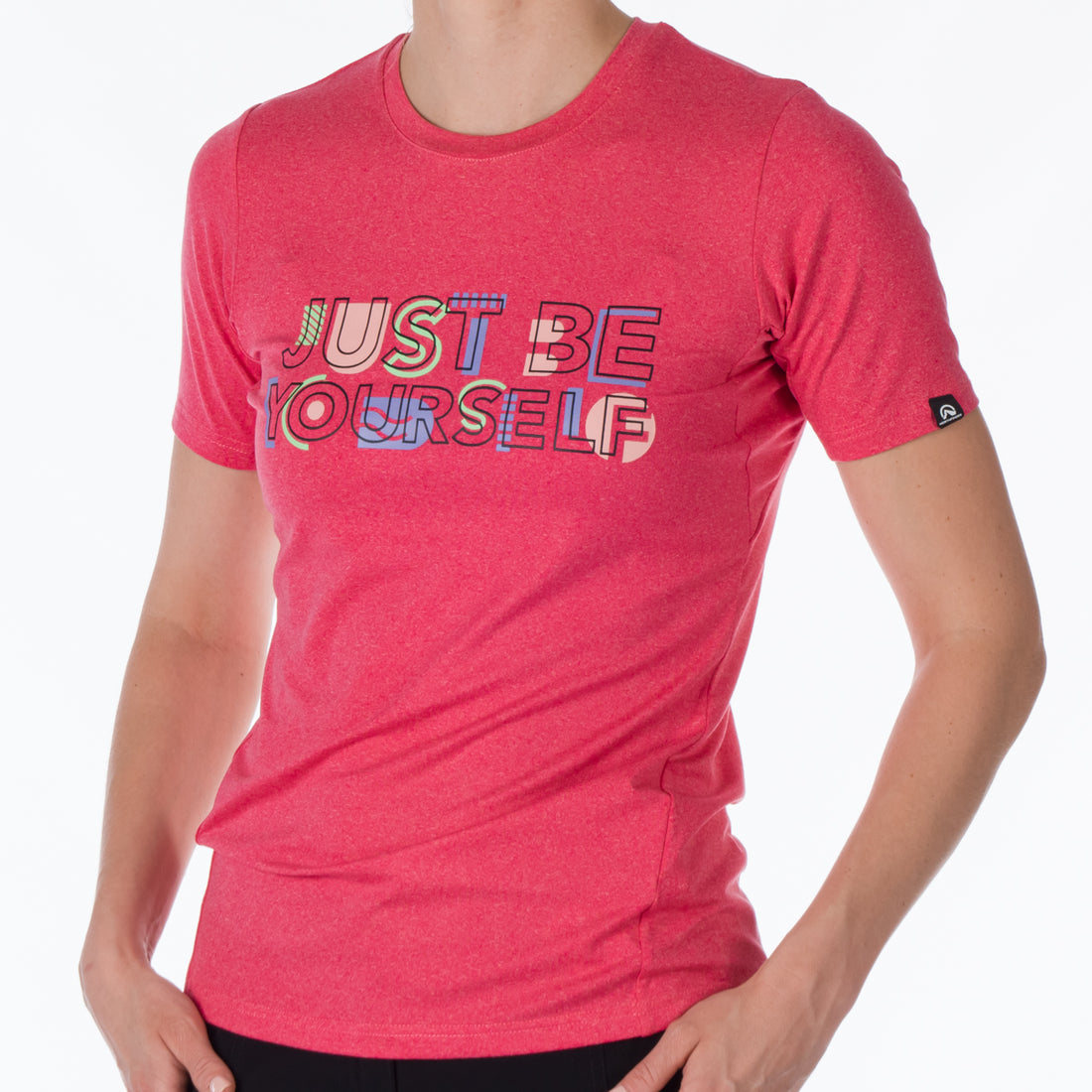 TR-4918OR women's active t-shirt with print from recycled fibers MINNIE