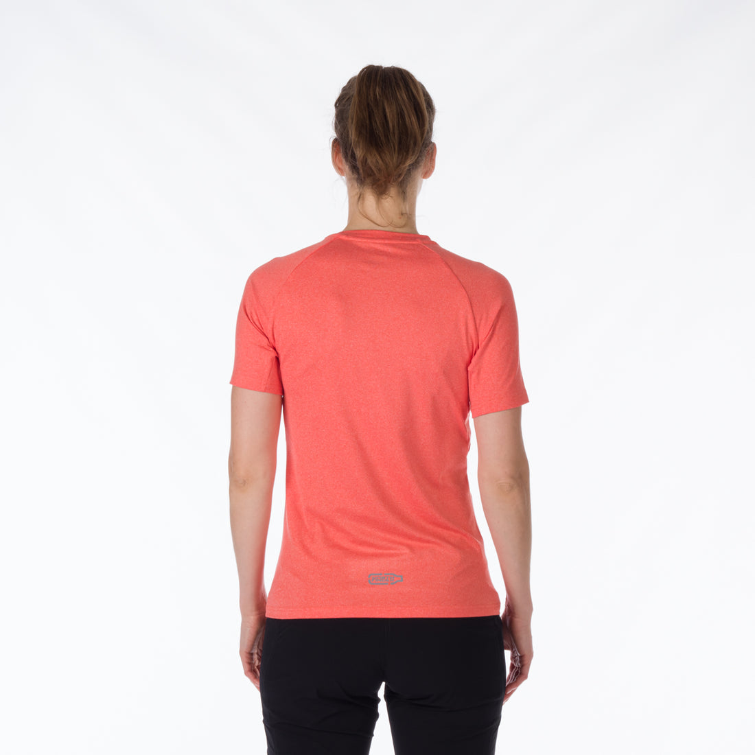 TR-4919OR women's active t-shirt with print from recycled fibers MISHA