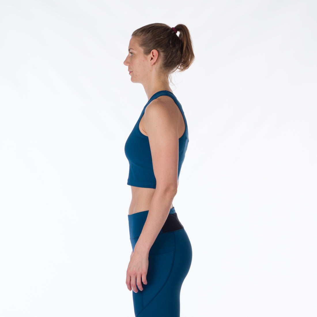 TR-4927SP women's sport cropped top NELL