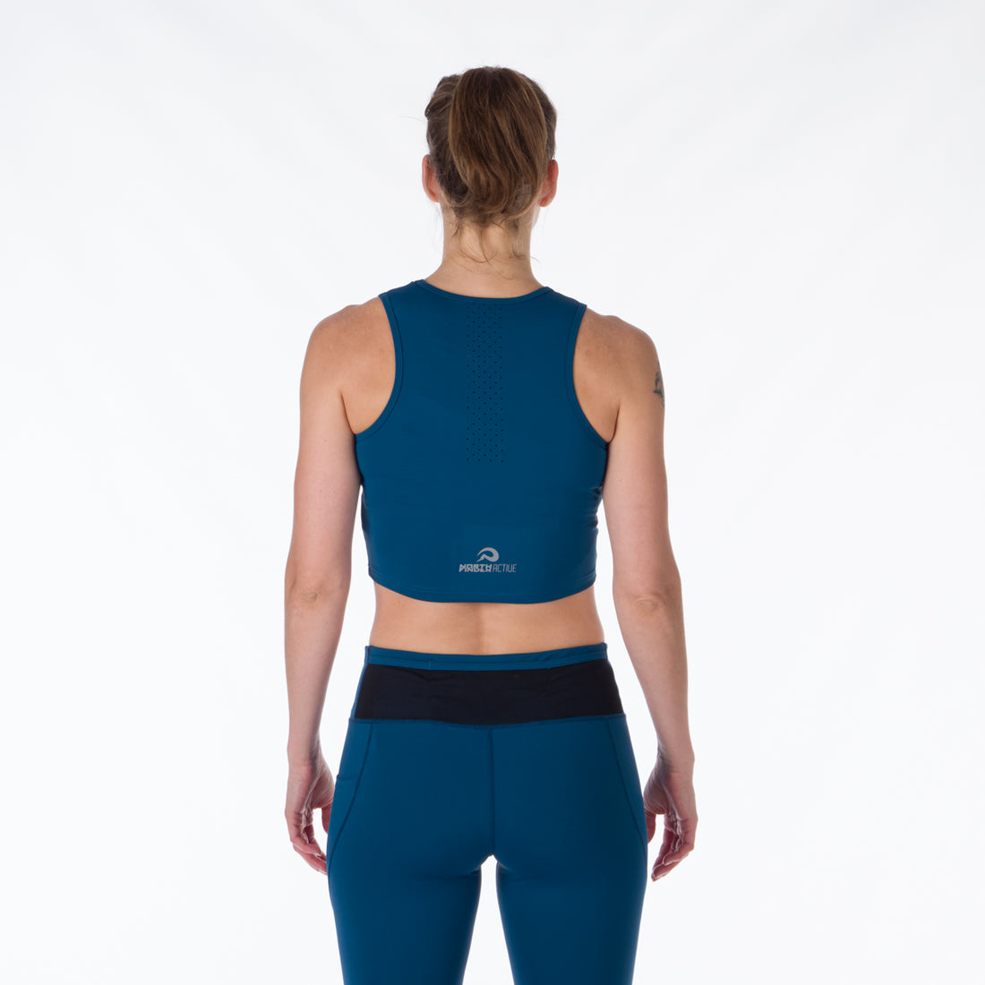 TR-4927SP women's sport cropped top NELL