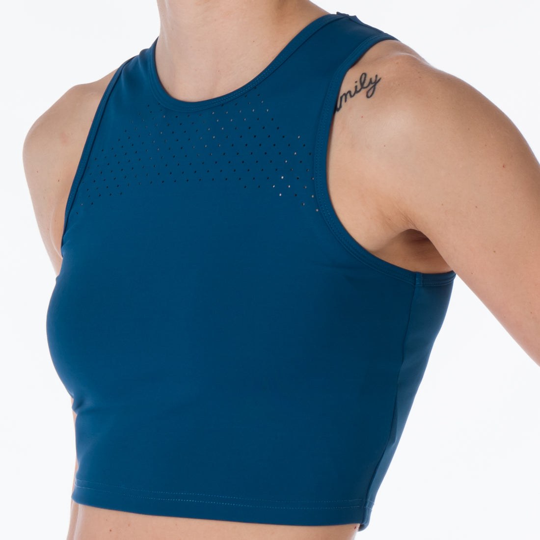 TR-4927SP women's sport cropped top NELL