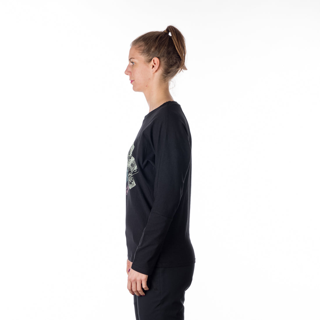 TR-4944SP women's t-shirt loose fit cotton style BEVERLY