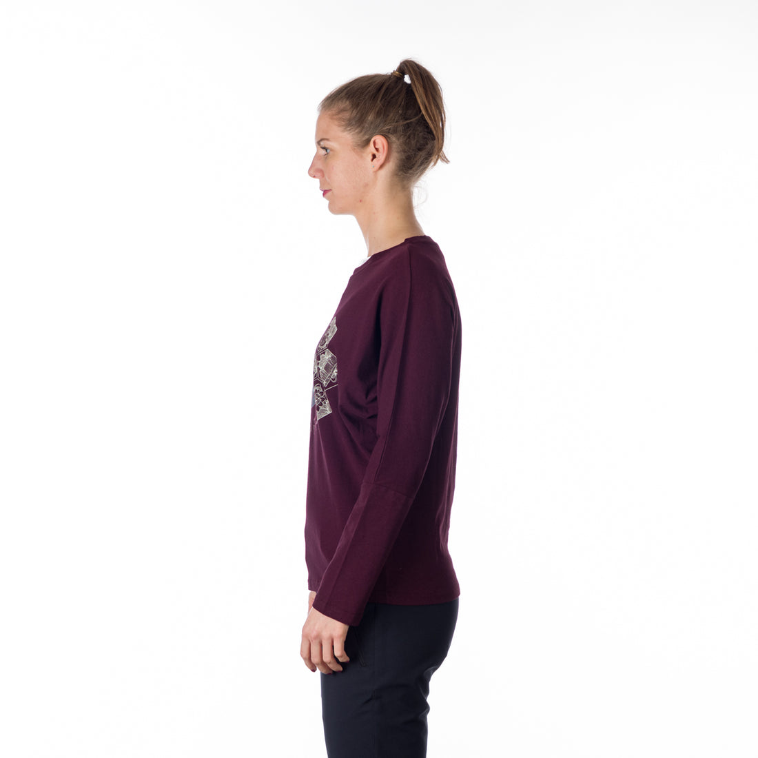 TR-4944SP women's t-shirt loose fit cotton style BEVERLY