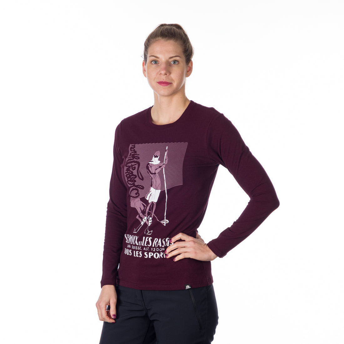 TR-4945SP women's t-shirt with print cotton style FAYE
