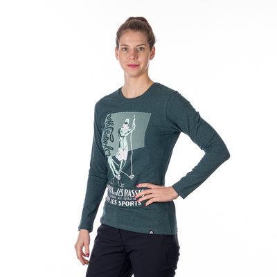TR-4945SP women's t-shirt with print cotton style FAYE