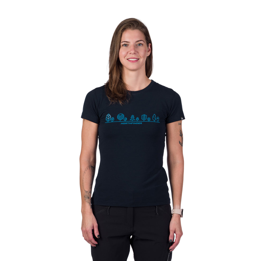 TR-49524OR women's outdoor merino T-shirt ARGENTERA4