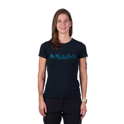 TR-49524OR women's outdoor merino T-shirt ARGENTERA4