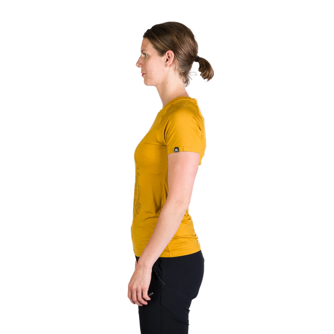 TR-4957OR women´s bamboo t-shirt with print SHARRON