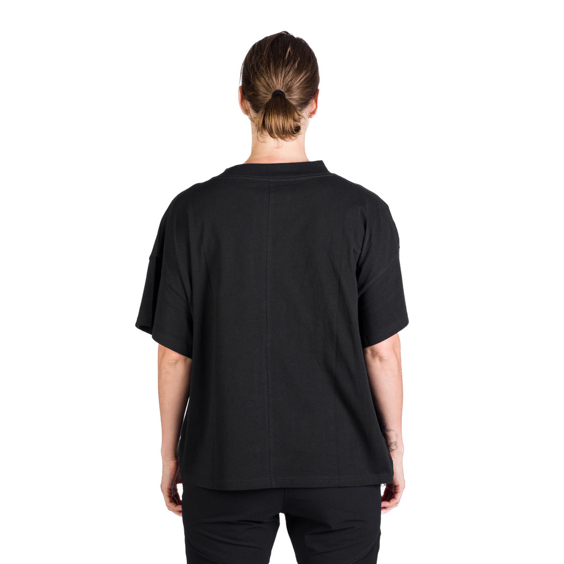 TR-4963SP women's oversized t-shirt from organic cotton JUDY