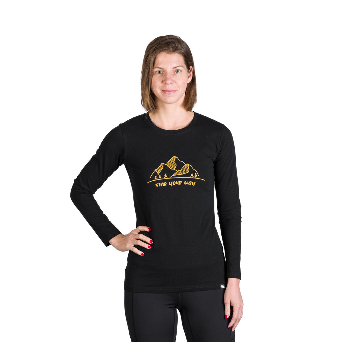 TR-4982OR women's outdoor combed cotton t-shirt with print SONYA