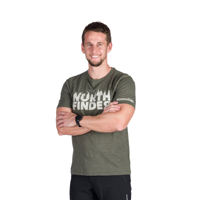 TR-5003OR men's outdoor organic slub cotton T-shirt JOSEF