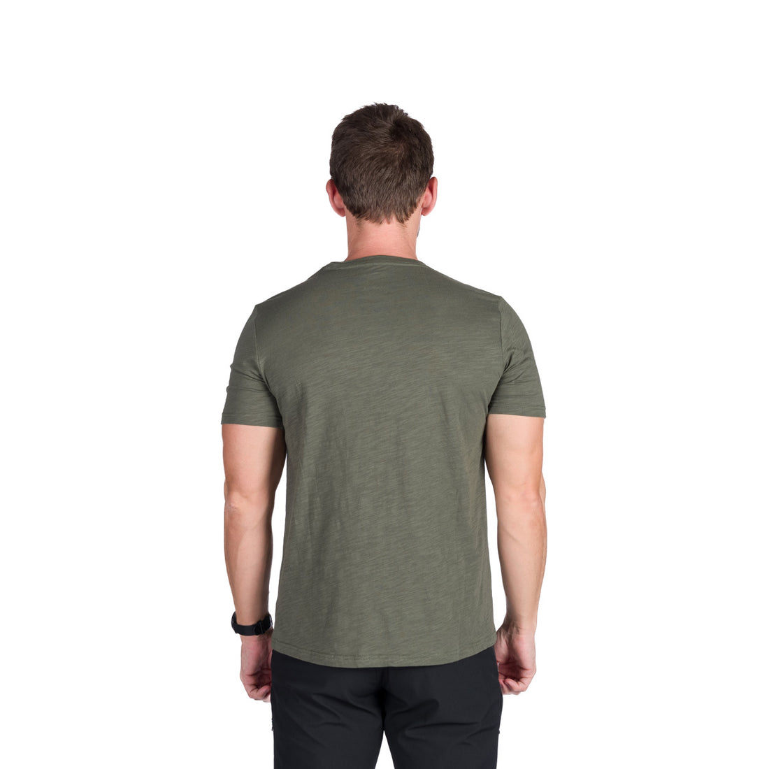 TR-5003OR men's outdoor organic slub cotton T-shirt JOSEF