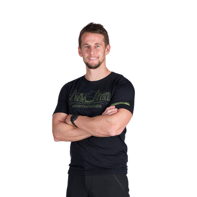 TR-5007OR men's outdoor merino T-shirt OLEK
