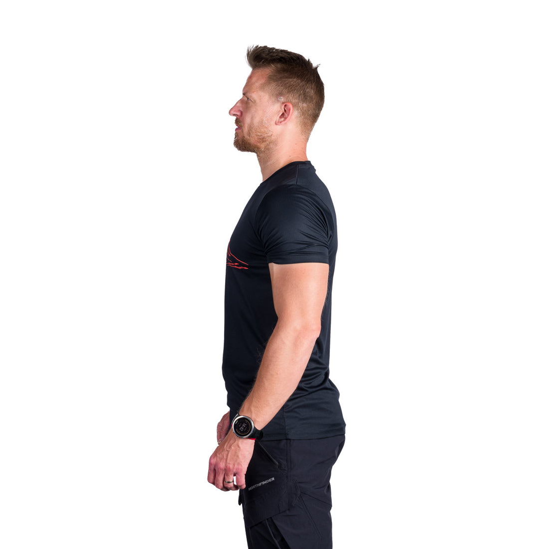 TR-5009OR men's outdoor technical ribstop T-shirt NICLAS
