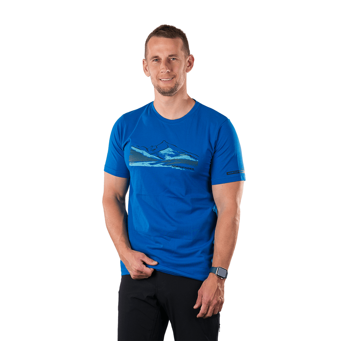 TR-5046OR men's outdoor organic cotton T-shirt BARTO