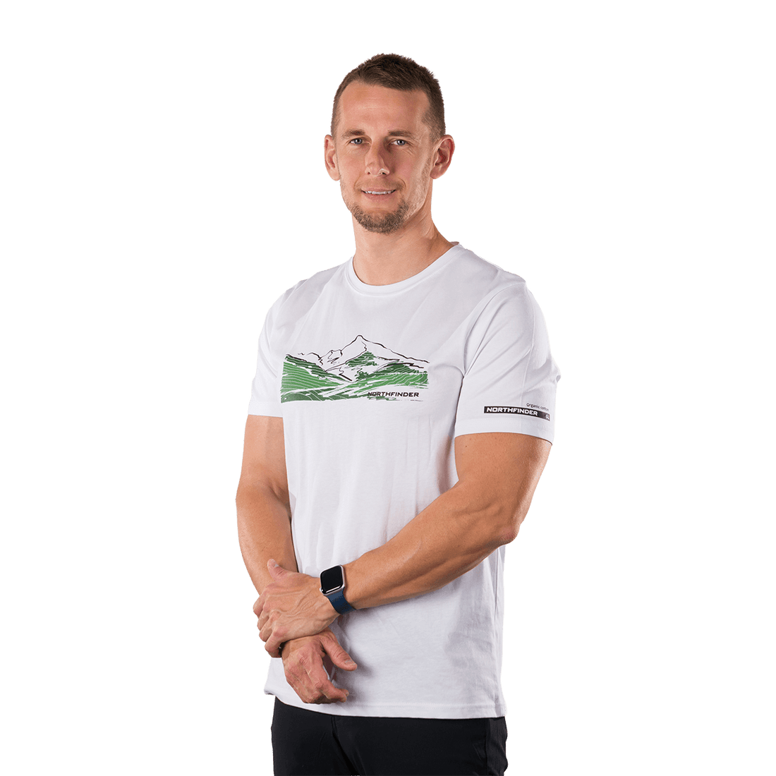 TR-5046OR men's outdoor organic cotton T-shirt BARTO