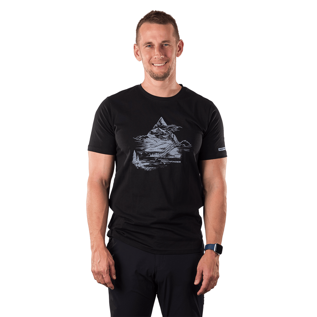 TR-5047OR men's outdoor organic cotton T-shirt BENED