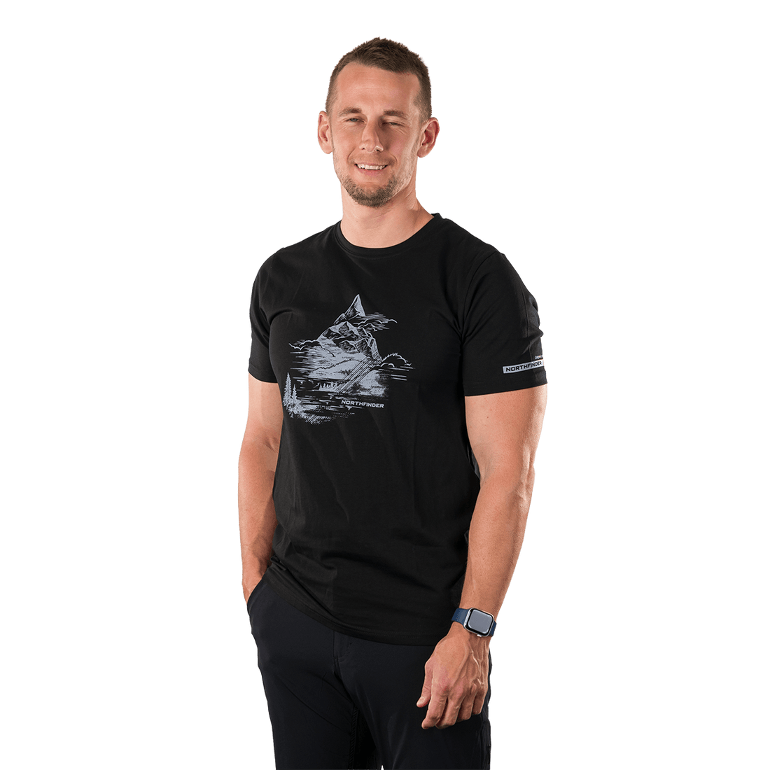 TR-5047OR men's outdoor organic cotton T-shirt BENED