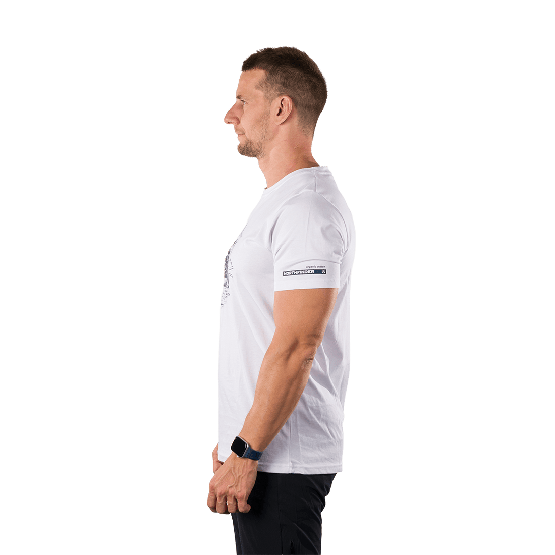 TR-5047OR men's outdoor organic cotton T-shirt BENED