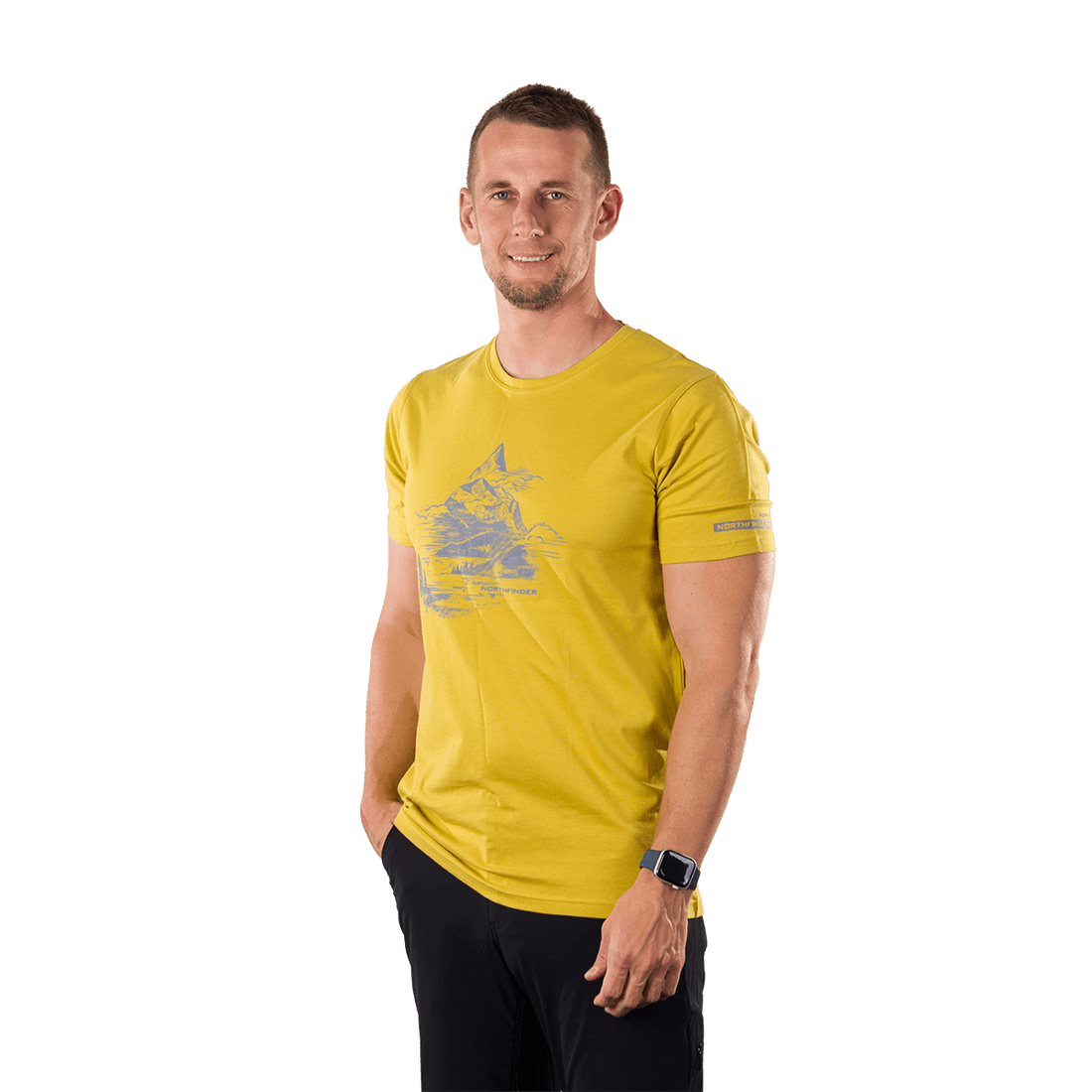 TR-5047OR men's outdoor organic cotton T-shirt BENED