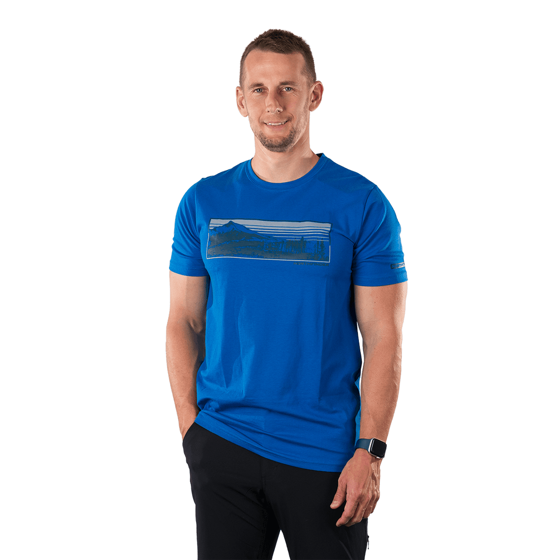 TR-5048OR men's outdoor organic cotton T-shirt BARTOLOM