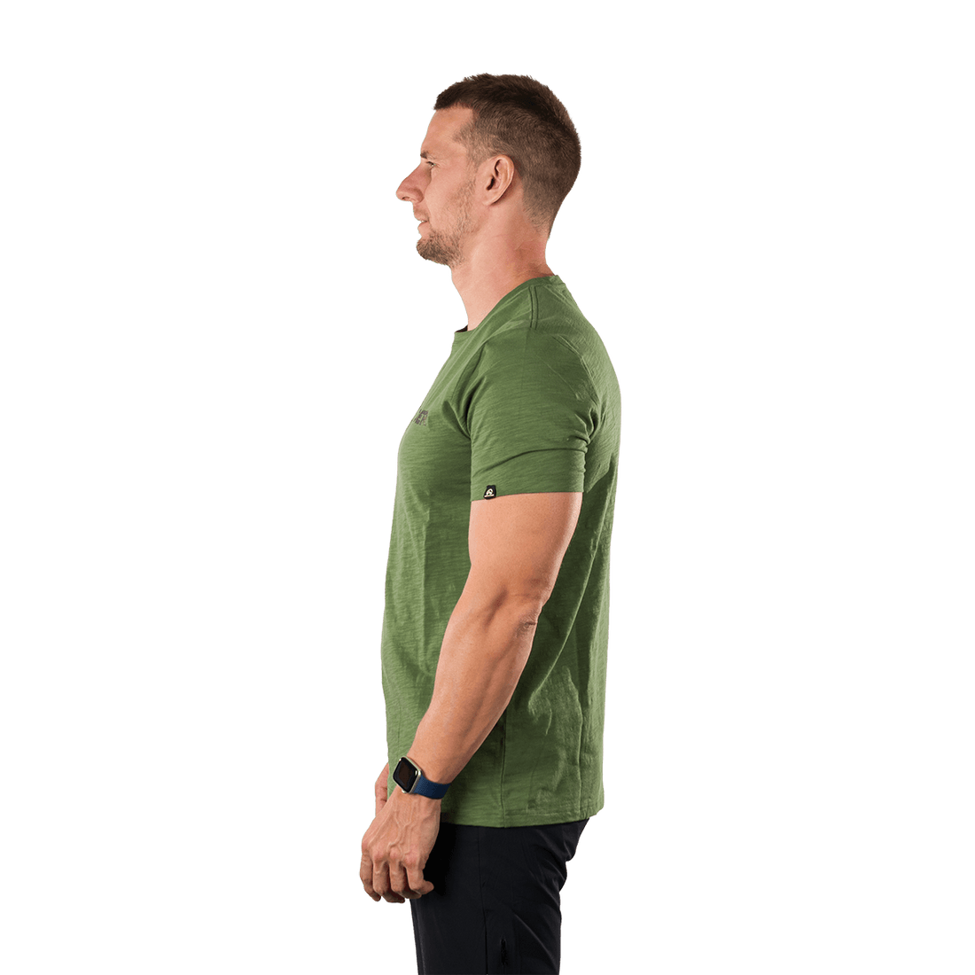 TR-5049OR men's outdoor organic slub cotton T‑shirt  FID