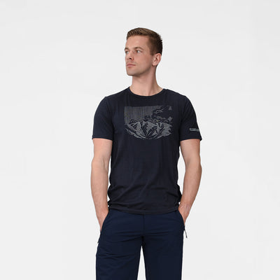 TR-5053OR men's outdoor merino T-shirt JIMEN